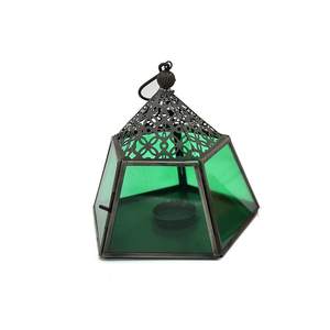 Lanterne en métal de haute qualité en laiton AK dans un pot de bougie de conception marocaine moderne fini antique à bas prix pour la décoration intérieure d'hôtel - Product Image 4