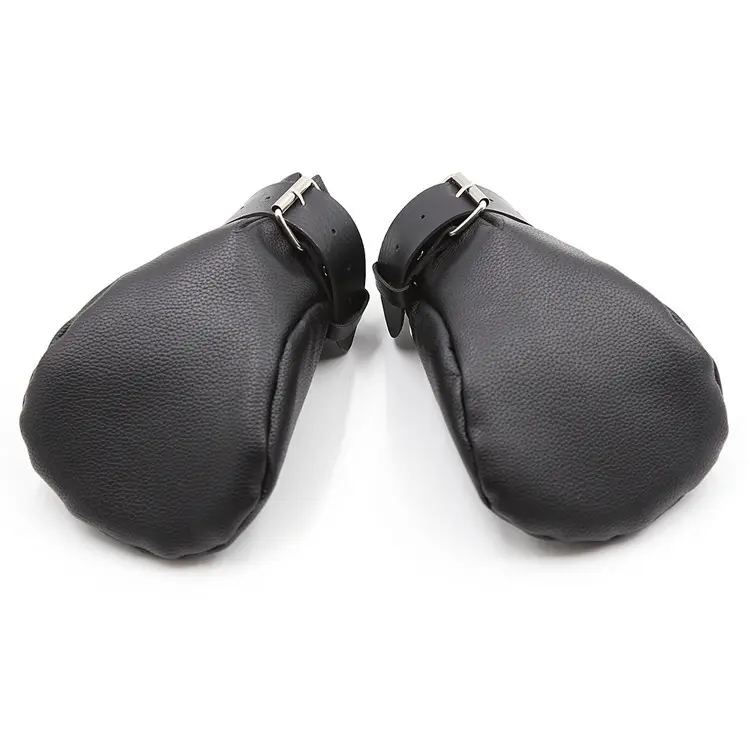 Bdsm Gay Accessoires Puppy Spelen Handboeien Lederen Fetisj Vuist Beperkingen Puppy Mitts Seks Gereedschap Voor Mannen Vrouwen Volwassen Sekswinkel