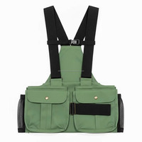 Gilet de chasse et de pêche Rehex Impex RI-DTV-38715 - Toile légère, respirante, couleur unie, style luxueux, toutes saisons