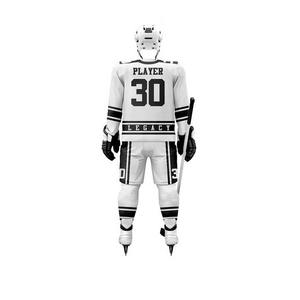 ชุดเครื่องแบบฮ็อกกี้น้ำแข็งโพลีเอสเตอร์100% 20ชุดพร้อมโลโก้แบบกำหนดสีและระบายอากาศได้รวดเร็ว - Product Image 6