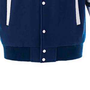 Chaqueta Universitaria Nueva en Existencia, Chaquetas Personalizadas Populares para Exteriores, Chaqueta Extra Grande con Parche Bordado de Alta Calidad para Hombre - Product Image 5