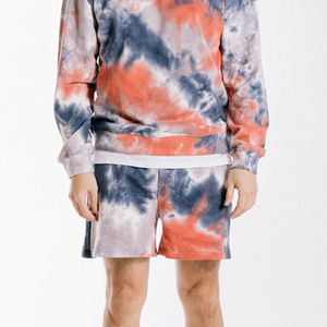 Hombres de moda Tie Dye sudadera al por mayor Venta caliente Casual Tie Dye sudadera Original Algodón ligero pulóver sudaderas con capucha - Product Image 6