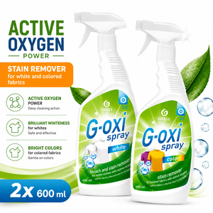 Super Set G-oxi Spray Détachant et Détachant pour Blanchir et Colorer (2x600ml) - Product Image 2