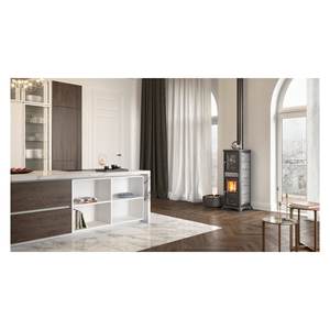 Poêle à bois GEMMA FORNO 7.3kW Petra en pierre naturelle 5 étoiles Modèle 3009910 - Product Image 2
