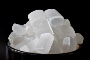 ขายร้อนสีขาวคริสตัลหินรักษาสีขาว Selenite หินร่วงลงในราคาที่ต่ำ - Product Image 2