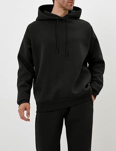 Ensemble de survêtement pour homme personnalisé : sweat à capuche et pantalon en molleton délavé, collection été brodée - Product Image 6