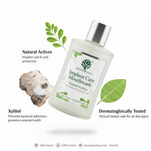 Bain de bouche naturel sans alcool aux herbes 200ml RedMoringa Italie Marque privée Antibactérien Haleine fraîche - Product Image 3