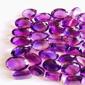 Belle améthyste naturelle d'origine brésilienne de qualité AAA avec un lustre exceptionnel et des pierres brillantes de haute clarté Pierres précieuses en vrac - Product Image 3