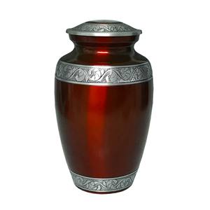 Urna Funeraria de Aluminio Azul Brillante Clásica para Adultos, Artículos Funerarios, Urnas de Cremación Personalizadas, Urna Europea - Product Image 5