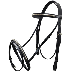 CABALLO DE CUERO ECUESTE OCCIDENTAL CABALLO CON CUENTAS COLLAR DE LA CABEZA COLORIDO CUENTAS DEMOSTRAR HALTER HARDWARE PERSONALIZADO OEM ACEPTADO - Product Image 2