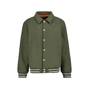 Chaqueta Universitaria de Lana con Logotipo Personalizado para Hombre, Chaqueta Universitaria de Diseño Vintage de Alta Calidad para Hombre - Product Image 1