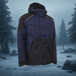 ELKA RAINWEAR Winter Working Jacket Navy/Black XTREME Size M <b>Raincoat</b> - Product Image 3
