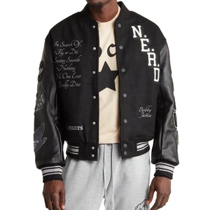 Custom Fashion New Design <b>Canvas</b> <b>Jacket</b> <b>Men</b> 3D Embroidery High Quality Waterproof Windproof Heavyweight Winter Wear Button - Product Image 1