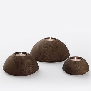 Bougeoirs en bois - Product Image 3