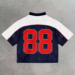 Maillot de football américain Mode personnalisée Hommes Jeunes Équipe Mesh Design Maillot de football américain - Product Image 2