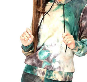 Chándal Deportivo Ligero con Capucha para Mujer, Personalizable al por Mayor, Estampado, para Invierno, 100% Algodón, Color Sólido, en Oferta - Product Image 4