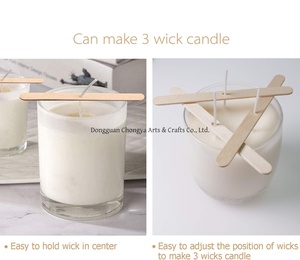 4.4 pouces bricolage bougeoirs à mèche <span class=keywords><strong>en</strong></span> <span class=keywords><strong>bois</strong></span> et pinces à mèche pour outil <span class=keywords><strong>de</strong></span> centrage <span class=keywords><strong>de</strong></span> <span class=keywords><strong>bougie</strong></span> accessoires <span class=keywords><strong>de</strong></span> parfum - Product Image 5