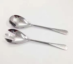 Fourchette et cuillère à salade de service en acier inoxydable de haute qualité ensemble de Table accessoires de cuisine Gadgets de cuisine - Product Image 5