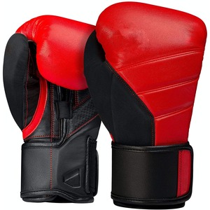 Guantes de boxeo profesionales de cuero PU, personalizados de fábrica - Product Image 1