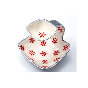 Fabricant et grossiste de plateau à chips et à trempette en cuivre pur martelé pour table à manger, plats de service et plateaux - Product Image 5