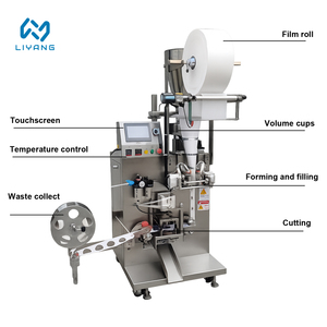 Machine d'emballage automatique <span class=keywords><strong>de</strong></span> sachets <span class=keywords><strong>de</strong></span> thé ronds en fibre <span class=keywords><strong>de</strong></span> maïs <span class=keywords><strong>de</strong></span> qualité alimentaire SS304 pour le remplissage <span class=keywords><strong>de</strong></span> thé en vrac botanique et <span class=keywords><strong>de</strong></span> thé au <span class=keywords><strong>chanvre</strong></span> - Product Image 2
