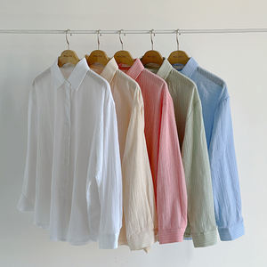 Bien hecho Venta caliente Casual Uso diario Camisa de buena calidad Ropa Tiene Camisa de rayas - Product Image 6