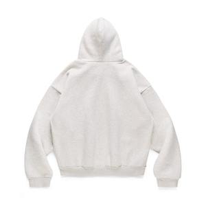 Sudaderas con capucha para hombre con lavado ácido, venta al por mayor, logotipo personalizado, sudaderas holgadas con hombros caídos de gran tamaño, sudaderas informales de algodón a la moda para hombre - Product Image 3