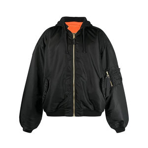 Nueva Chaqueta Bomber de Invierno para Hombre, Manga Larga, con Cordón, de Lona y Nailon, Impermeable, Cortavientos, Cuello Cómodo, Ecológica, al por Mayor - Product Image 1