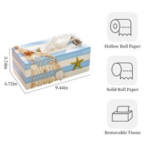 ฝาครอบกล่องกระดาษทิชชูทำจากไม้ทำด้วยมือออกแบบมาเพื่อความสวยงามในการเข้าถึงที่สะอาดและใช้งานได้ยาวนานในชีวิตประจำวัน - Product Image 4