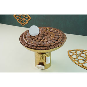 Bol de forme ovale en métal noir de qualité supérieure bol de service de chocolat de table écologique pour les restaurants d'hôtel bol de service sucré - Product Image 4