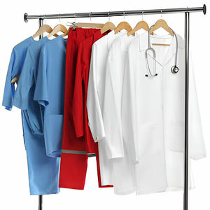 Nuevo diseño OEM Hospital manga corta enfermera Scrubs conjuntos uniformes personalizados Scrubs traje Hospital uniformes médicos enfermería Scrubs - Product Image 2