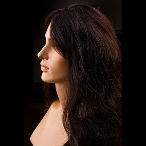 Perruque toupet en cheveux indiens à dentelle complète, ondulée, douce, cheveux vierges - Product Image 1