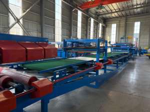 Línea <span class=keywords><strong>de</strong></span> Producción <span class=keywords><strong>de</strong></span> Paneles Sándwich Aislantes <span class=keywords><strong>de</strong></span> Espuma EPS PU, Máquina <span class=keywords><strong>de</strong></span> Fabricación <span class=keywords><strong>de</strong></span> Paneles Sándwich Solares <span class=keywords><strong>con</strong></span> Tornillos Ocultos y Formación <span class=keywords><strong>de</strong></span> Metal - Product Image 2