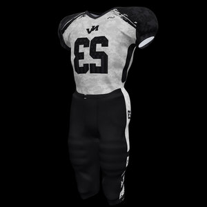 Maillot de football américain respirant de qualité supérieure à manches courtes, uniforme de sport personnalisé en gros - Product Image 1