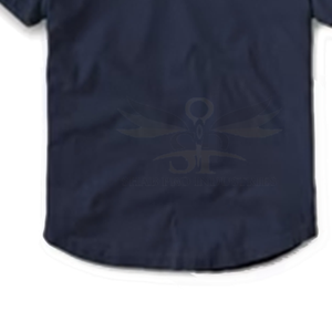 เสื้อเชิ๊ตผู้ชายแบบโค้งผ้าถักแบบลำลองสำหรับฤดูร้อนทำจากโพลีเอสเตอร์/ คอตตอน - Product Image 3