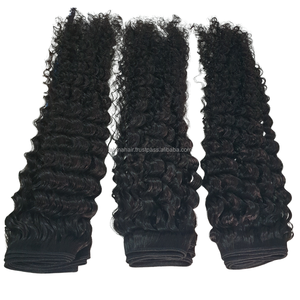 วิกผมมนุษย์แท้สองชั้นแบบม้วนเป็นมัดหนังกำพร้าสำหรับฐานลูกไม้นุ่มเงางามทำด้วยมือด้านหน้าเป็นสีดำธรรมชาติ - Product Image 3