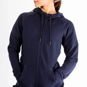 Sudaderas con cremallera para mujer Chaquetas con cremallera ligeras personalizadas para mujer Sudaderas con capucha de invierno cómodas para uso diario y al aire libre - Product Image 2