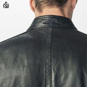 แจ็กเก็ตหนังแท้สำหรับผู้ชายและผู้ใหญ่แจ็กเก็ตฤดูหนาวหนังแท้แฟชั่นสำหรับผู้ชายและผู้ใหญ่ - Product Image 6