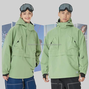 เสื้อแจ็กเก็ตสกีกันน้ำสำหรับฤดูหนาว, ชุดกันลมให้ความอบอุ่นสำหรับเดินป่าสโนว์บอร์ดปีนเขาตั้งแคมป์ - Product Image 4