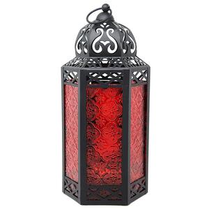 Ensemble de deux lanternes marocaines de couleur personnalisées bougeoir décoratif de Noël fait à la main lanterne marocaine d'église fantaisie - Product Image 3