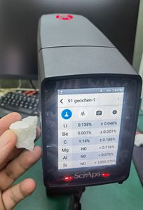 Résultats en une seconde Analyseur laser de minerai de lithium Sciaps 903 Analyseur de roche Li Analyse des matériaux de roche - Product Image 3