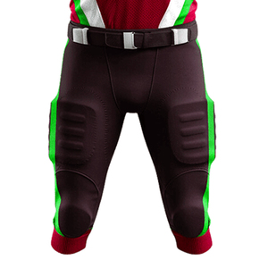 Uniforme de fútbol americano personalizado al por mayor para hombre, Conjunto de jersey y pantalones sublimados con logotipo impreso, aparejos, uniforme de fútbol - Product Image 4