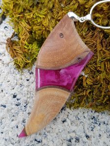 Unisexe Bois et Résine Conception Unique En Gros Pendentif Type Collier Collier De Mode Bijoux Accessoires Femmes - Product Image 4