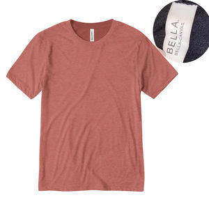 Camisetas de Corte Ajustado Unisex para Hombre de la Marca Build Your Brand / Camisetas Triblend Personalizables al por Mayor de Algodón Bella Canvas - Product Image 4
