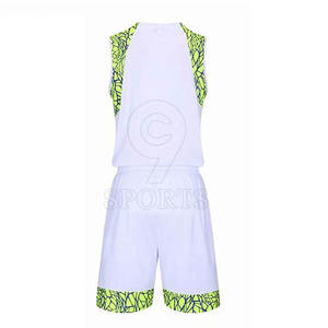 Conjunto de uniforme de baloncesto de diseño personalizado superventas nueva llegada ropa de práctica transpirable - Product Image 2