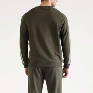 Custom panel Men's 100% Cotton <b>Sweatshirt</b> Round Neck <b>Sweatshirt</b> Crewneck <b>Sweatshirt</b> Unisex pullover crew neck <b>Fleece</b> Terry - Product Image 4