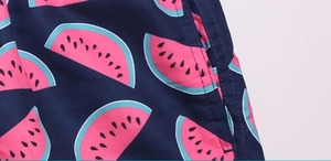 Pantalones Cortos de Playa Personalizados para Hombre, Corte Ajustado XL, Estampado Floral, Ropa Deportiva de Verano, Talla Grande, Transpirable, Poliéster, Spandex, Anti-UV - Product Image 4