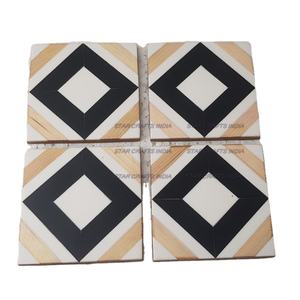Hot Selling 2024 <b>coaster</b> Sets Stackable Resin Wood <b>Drink</b> <b>Coasters</b> for Bar Tea Beer Coffee Home and Kitchen - Product Image 1