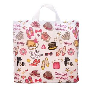 Sac à poignées réutilisables à boucle souple pour l'emballage du fabricant Le plastique provient du Vietnam OEM Besoins personnalisés au meilleur prix - Product Image 4