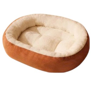 Moderna Cama Suave para Mascotas - Anti-Mordidas y Cálida con Diseño Animal, Poliéster/Algodón, Uso en Todas las Estaciones, Proveedor Vietnamita - Product Image 1